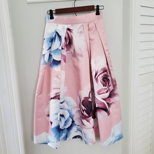 Floral skirt